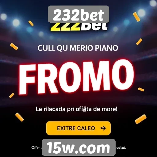 Promoções exclusivas em 232bet atraem novos usuários