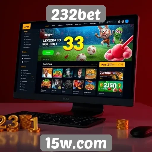 Análise da interface do usuário do site 232bet